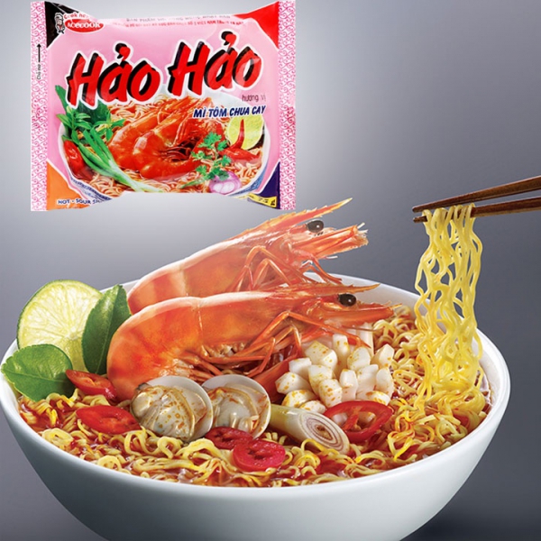 Delicious and sour shrimp noodles 30 packs/carton