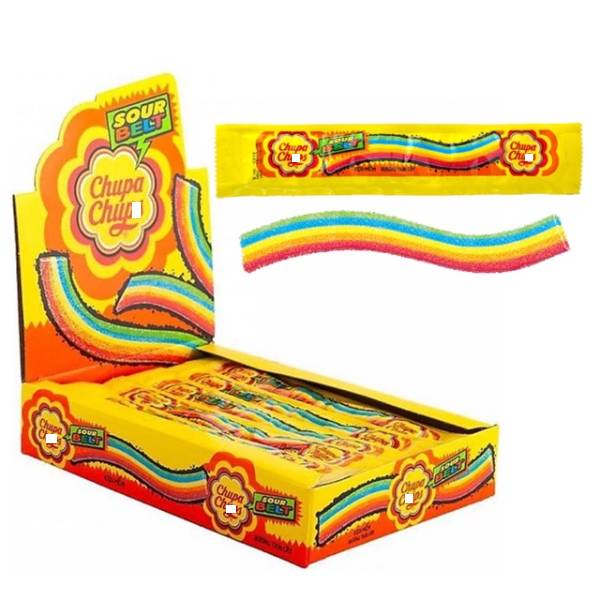 Chuppa Chups Rainbow Marshmallows Box 48 Bars/Box