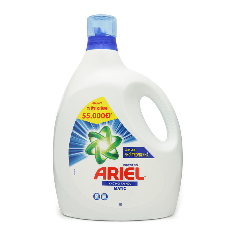Ariel Power gel deodorizes mold moisture  3.4kg