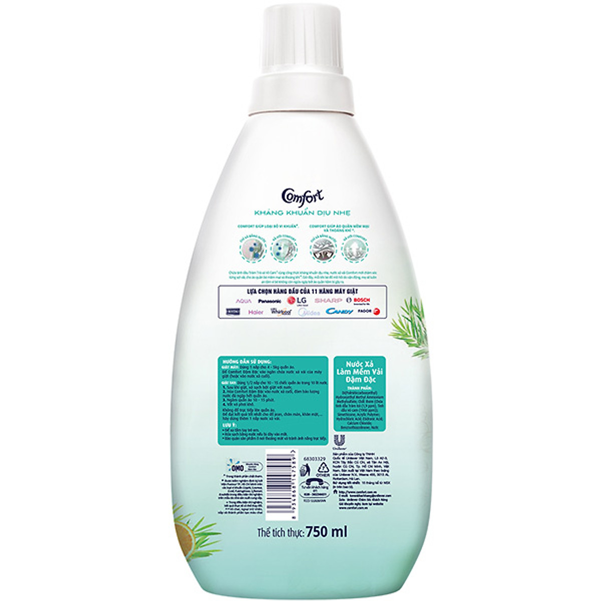 Comfort Gentle Antibacterial 750ml