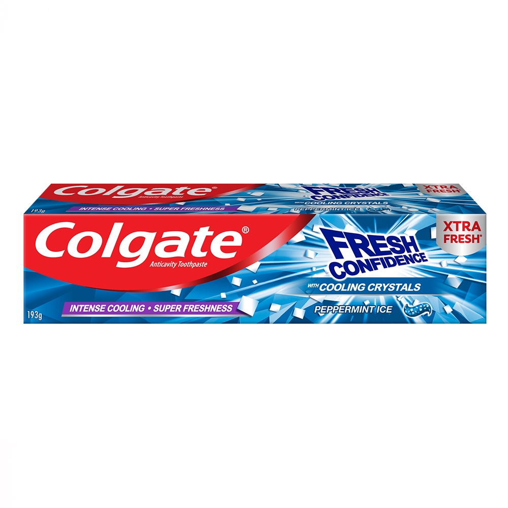 Colgate toothpaste Fresh Cofidence Mint 193g