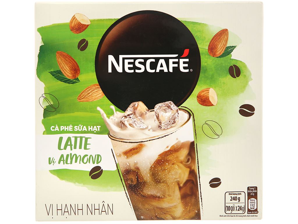 Latte NesCafé Almond Milk Coffee 240g