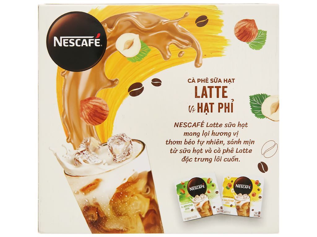 Latte NesCafé Hazelnut Milk Coffee 240g