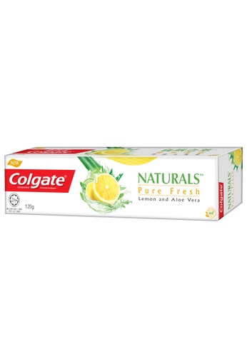 Colgate Toothpaste naturals Pure Fresh Lemon and Aloe vera 90g