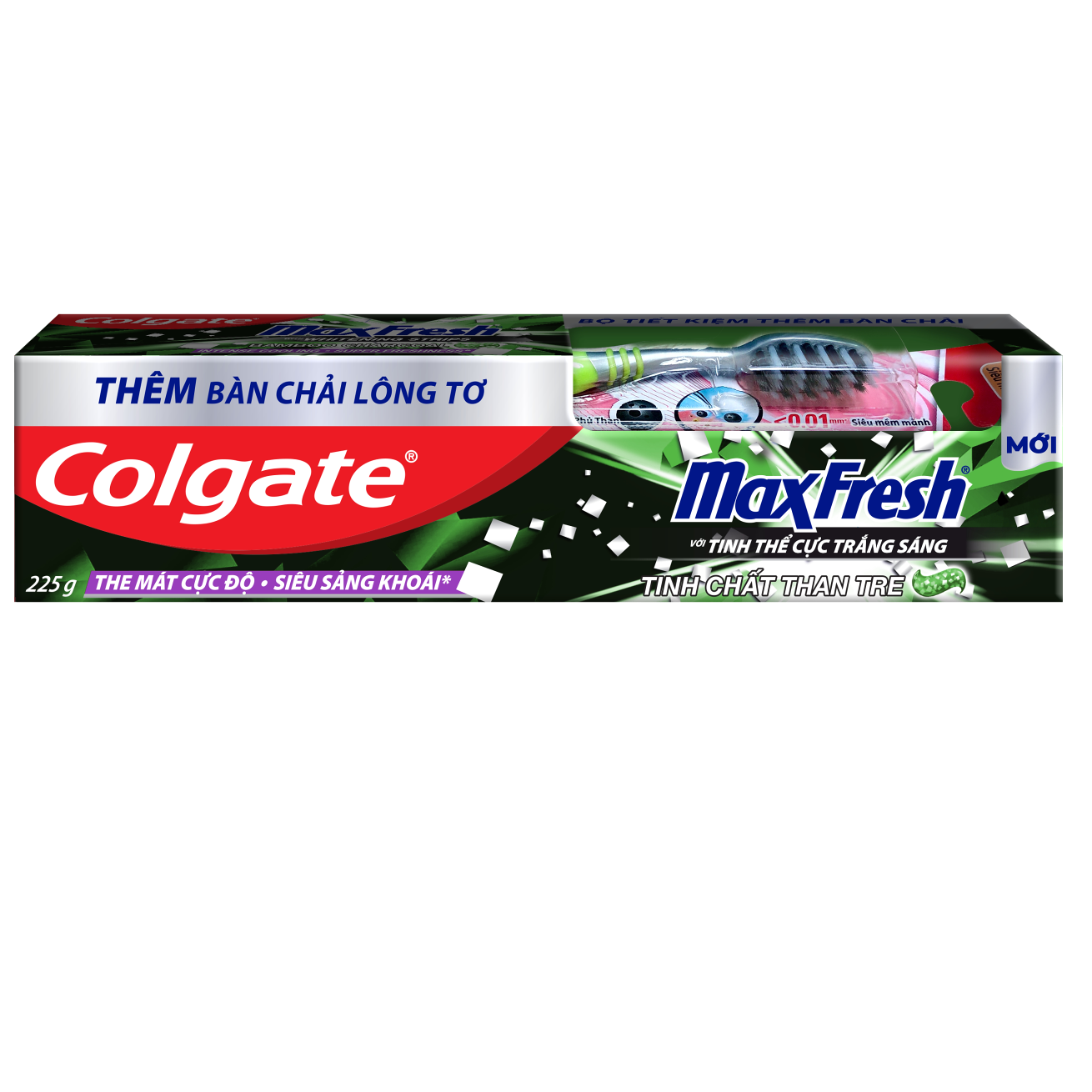 Colgate Toothpaste Maxfresh  Bamboo 225g  ( 6 Unit/pack, 6 pack/case)