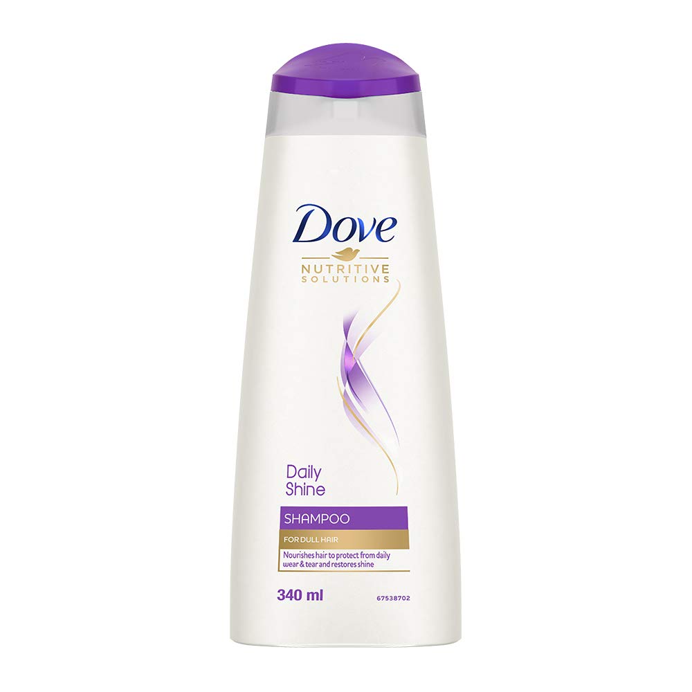 Dove shampoo into natural lively routine 340g