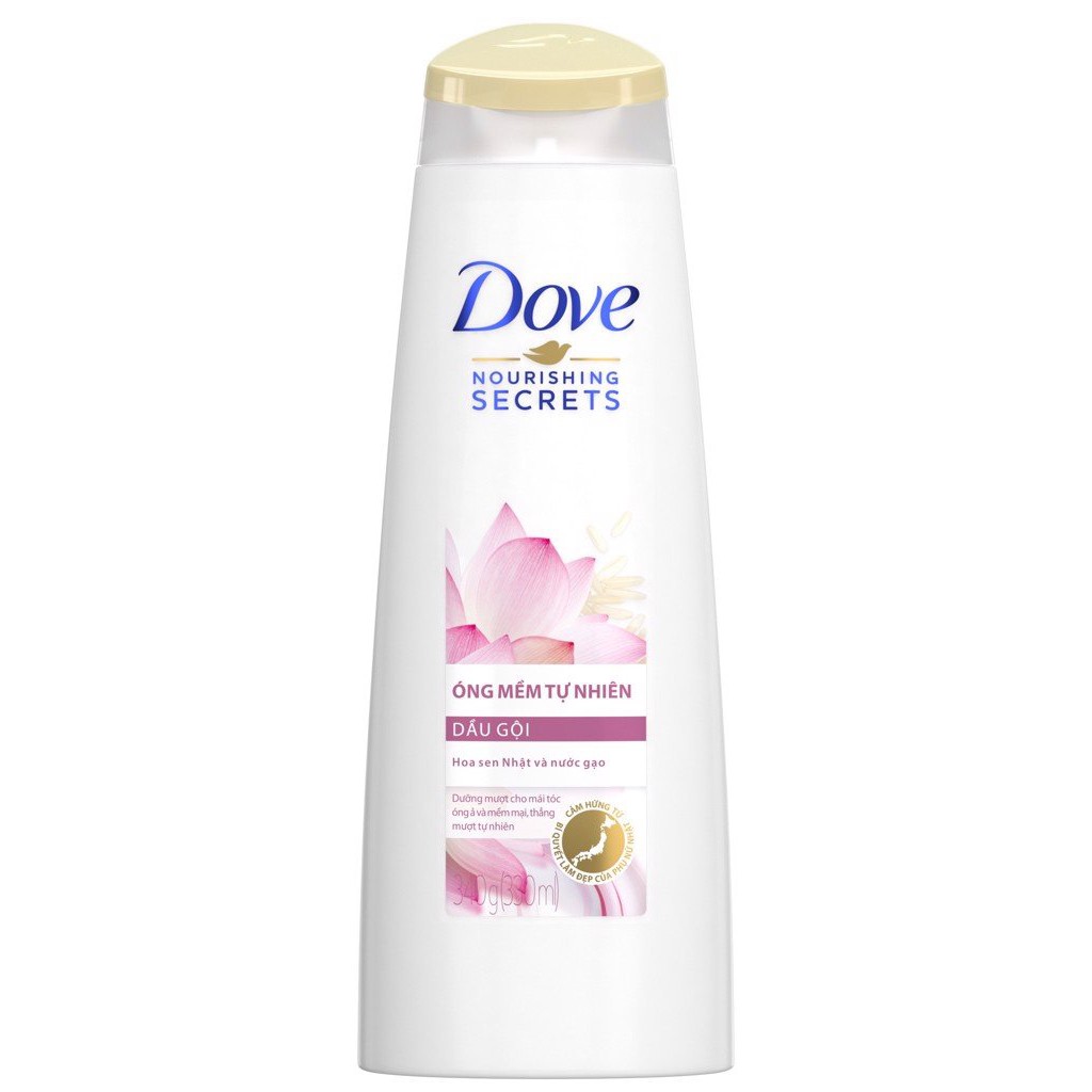 Dove shampoo Nourishing Secrets natural soft  340g