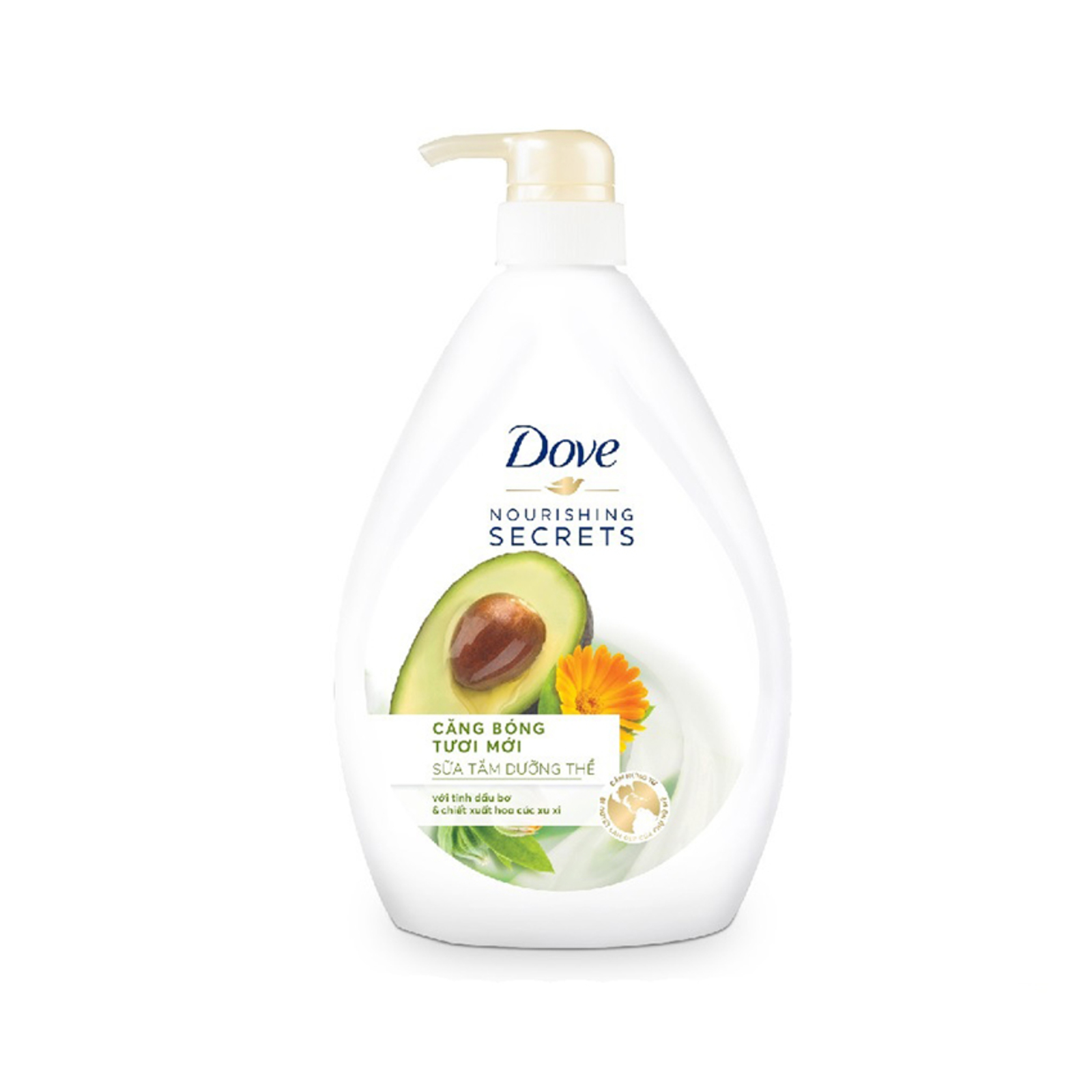 Dove Shower Fresh Avocado 530g