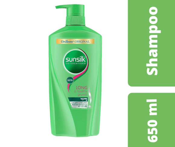 Sunsilk Shampoo Long Silky 650g