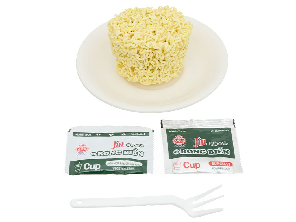 Jin Ottogi Seaweed Noodle Cup 60g