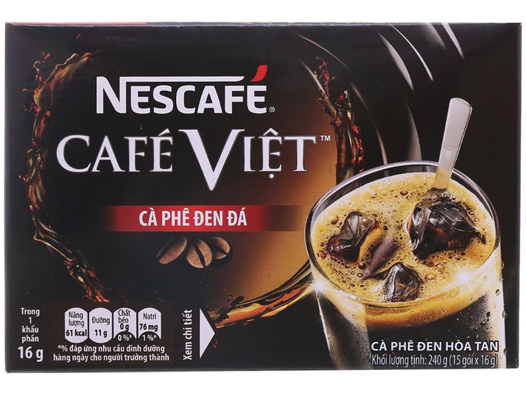 NesCafé Café Vietnamese Black Iced Coffee 240g