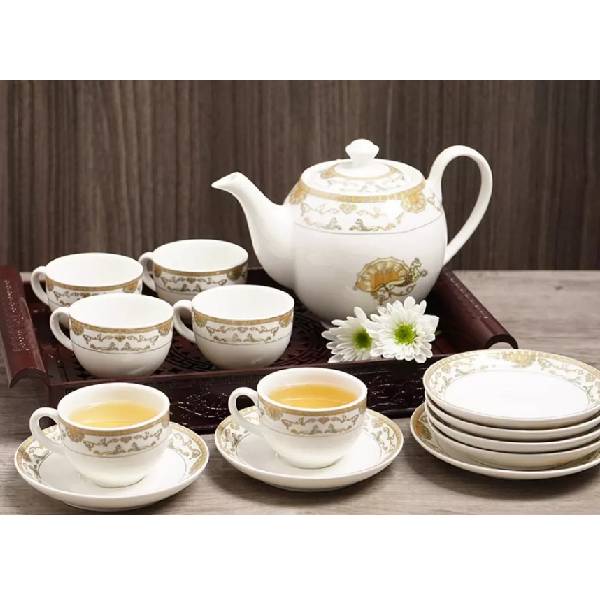 Ceramic Tea Cup Set Hot Selling Drink Set Coffee Set Ceramic Tea Cup Set Durable Ceramic Material