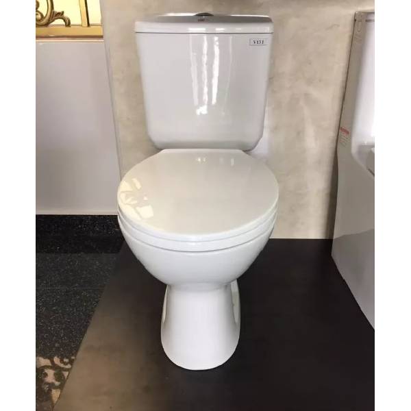 Toilet bowl with convenient and simple design, sustainable materials