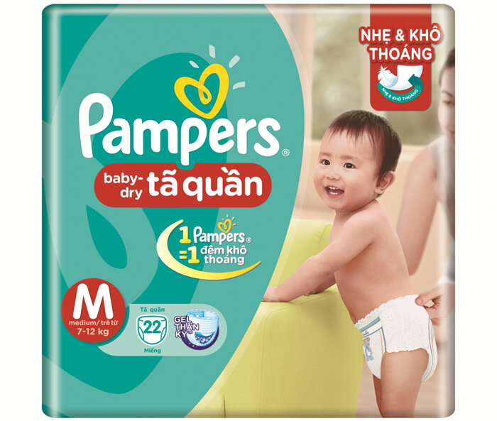 Pampers Pants  M 22x6