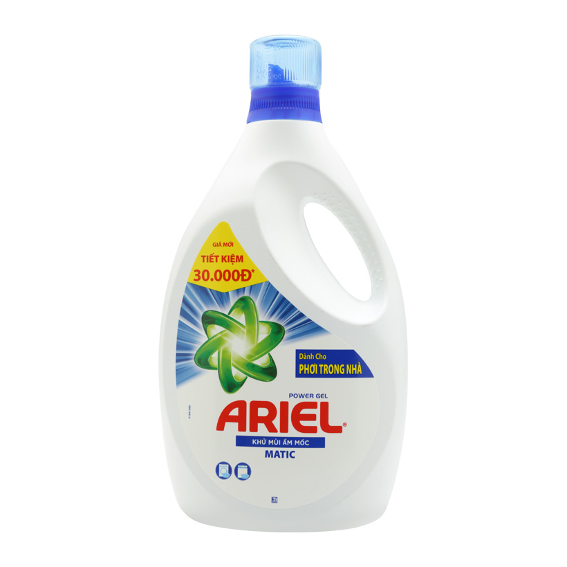 Ariel Power gel deodorizes mold moisture   2.15kg