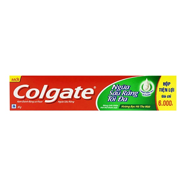 Colgate Toothpaste Maximum Cavity Protection 45g
