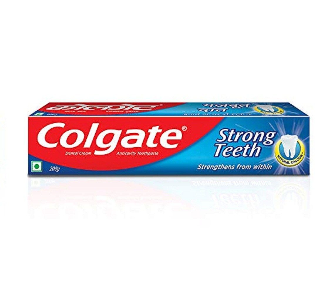 Colgate Toothpaste Strong teeth 200g ( 6 Unit/pack, 6 pack/case)