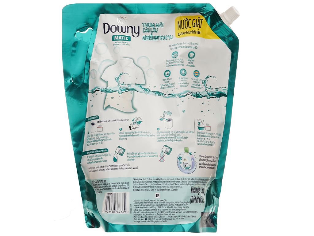 Downy liquid Matic Fresh Musty  2.15kg bag