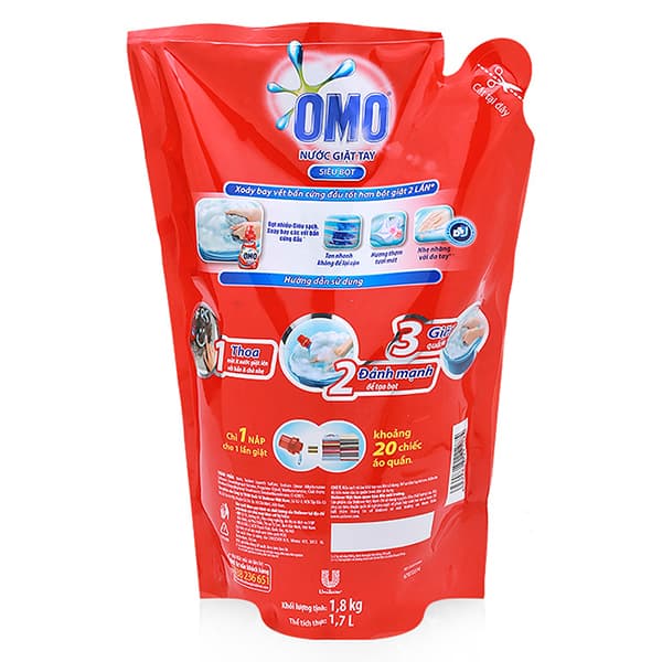 Omo liquid regular 1.8L- bag
